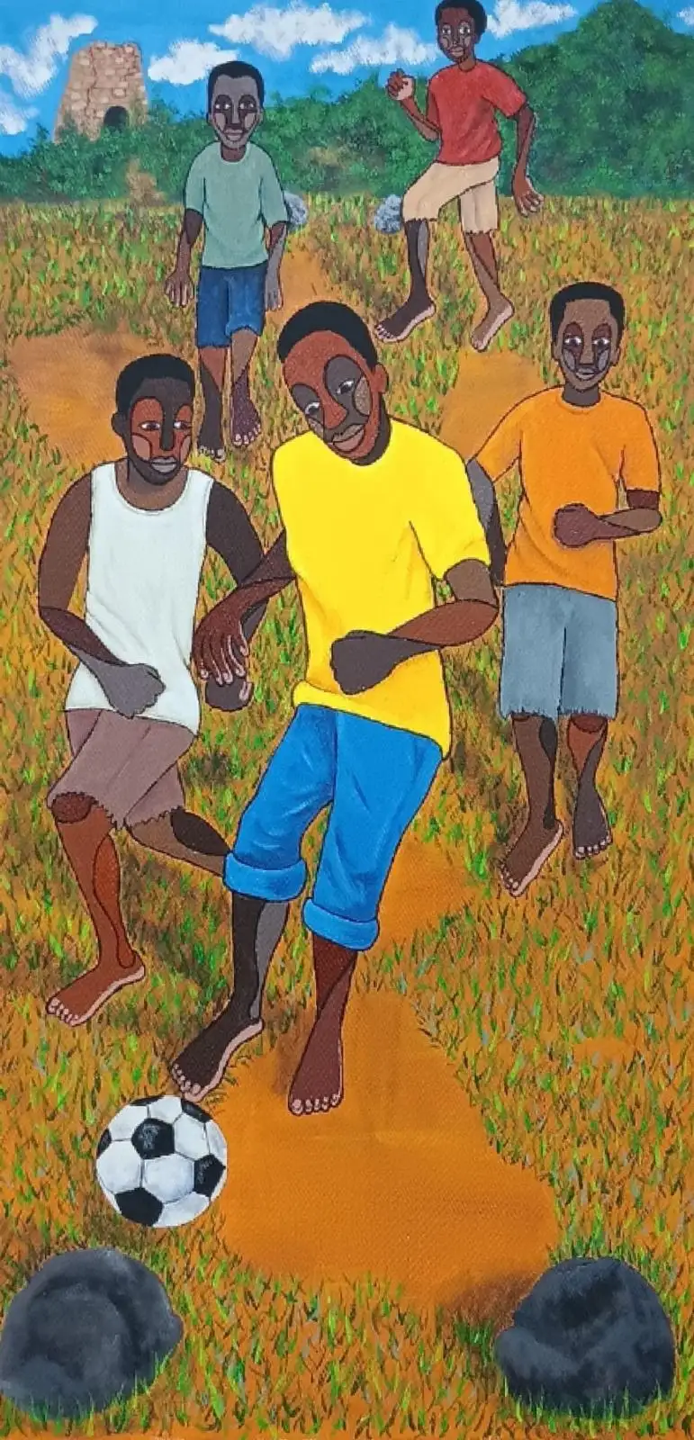 Untitled No. 12 by Iyaba Mandingo