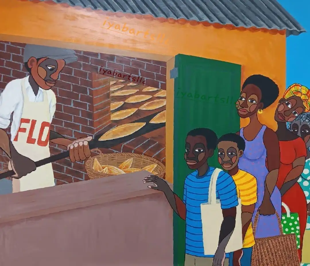 Untitled No. 9 by Iyaba Mandingo