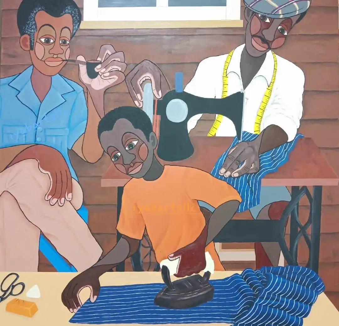 Untitled No. 6 by Iyaba Mandingo