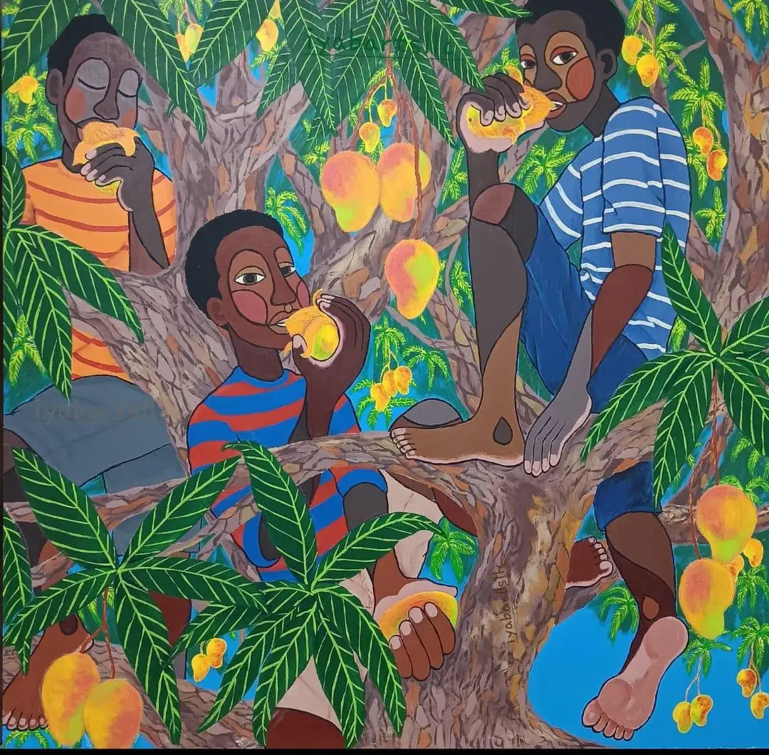 Untitled No. 15 by Iyaba Mandingo