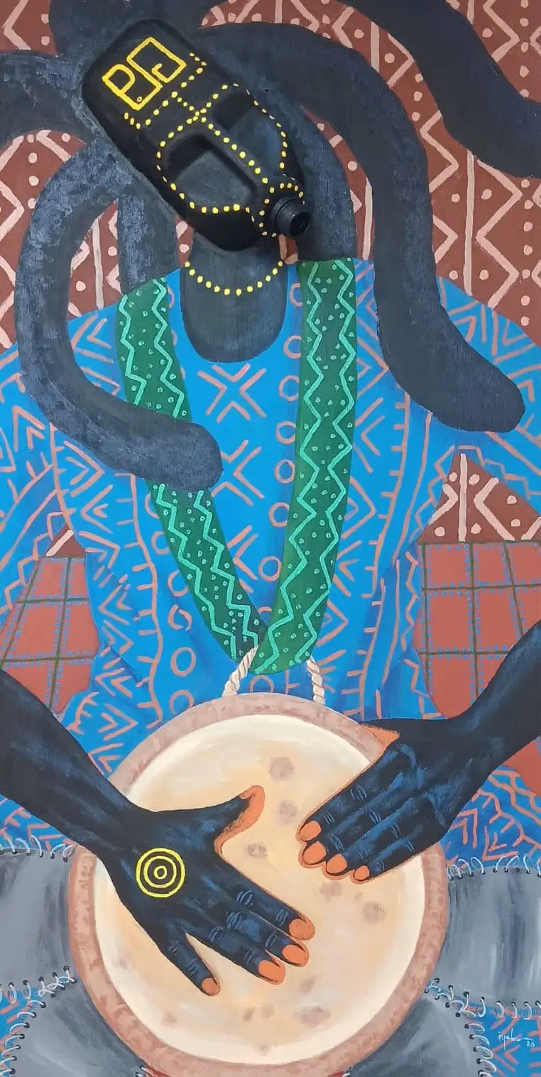 Untitled No. 4 by Iyaba Mandingo
