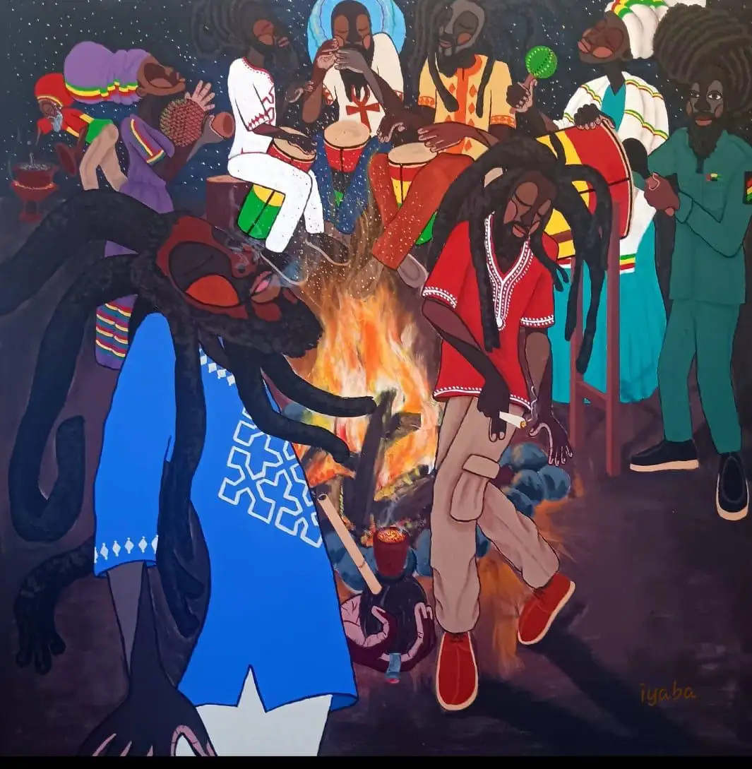 Untitled No. 8 by Iyaba Mandingo