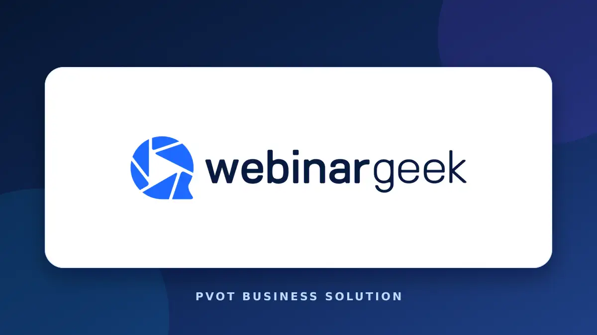 WebinarGeek business solution