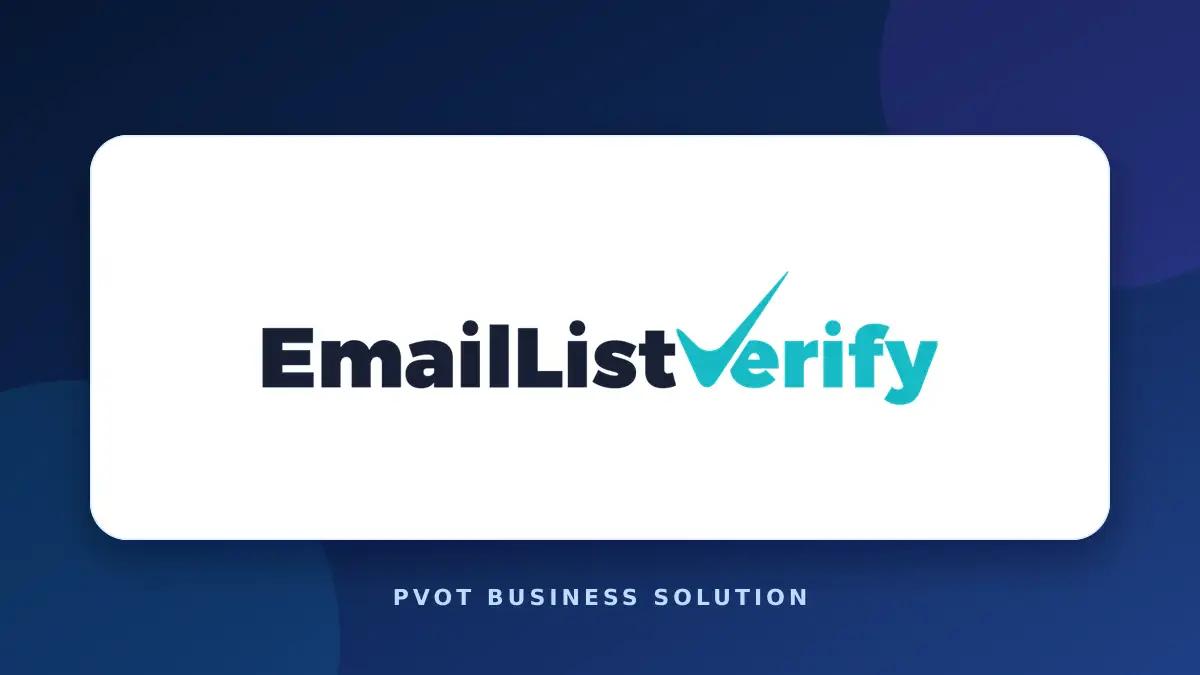 EmailListVerify business solution