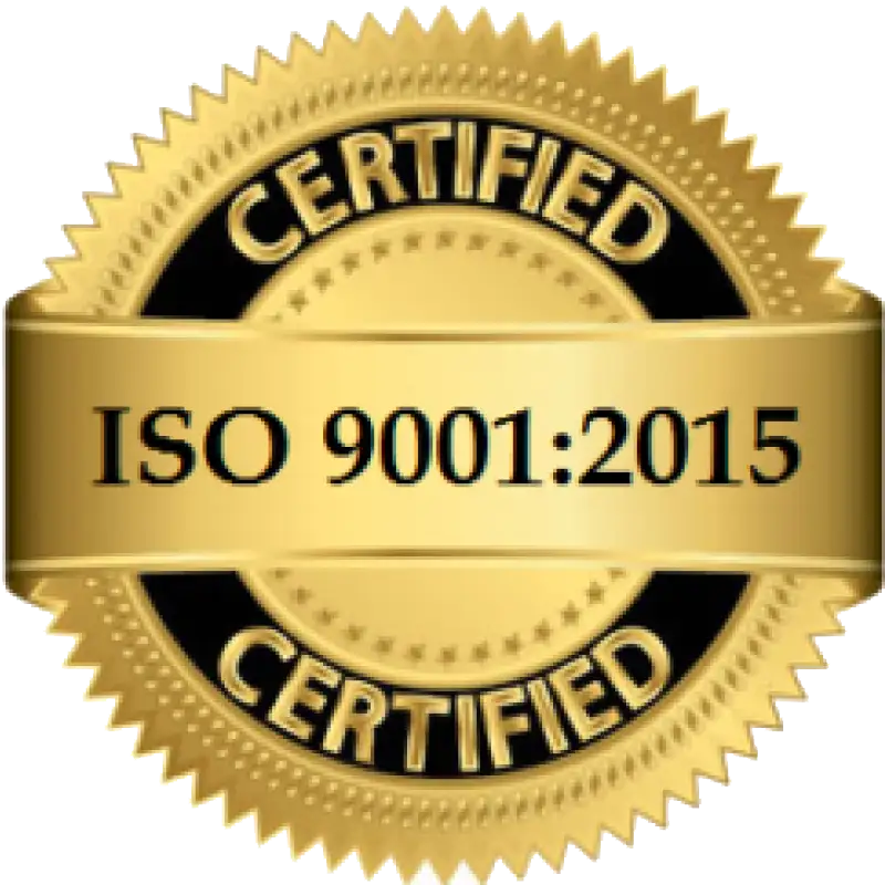ISO 9001:2015 Certified